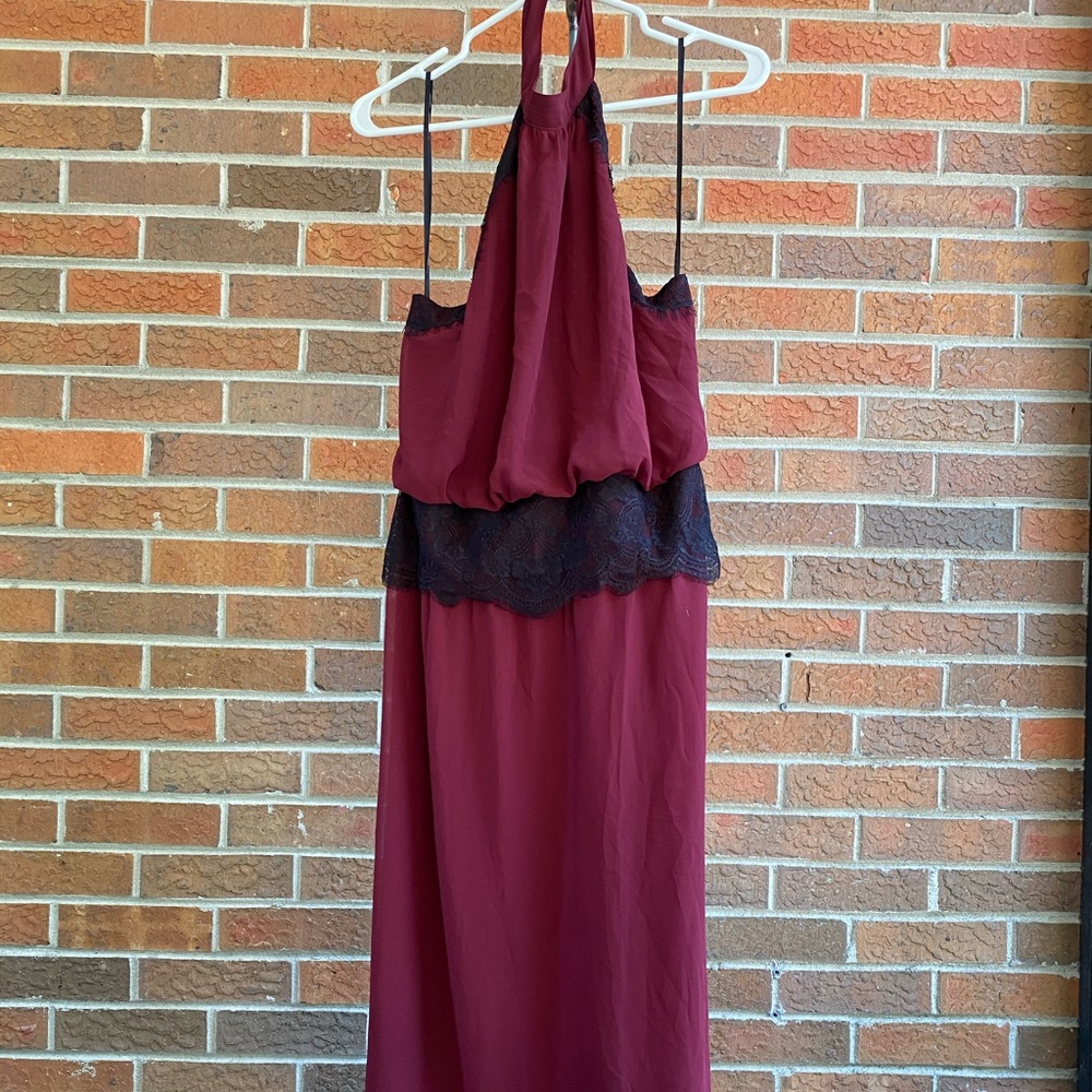 Halter Formal Dress Red Forever 21